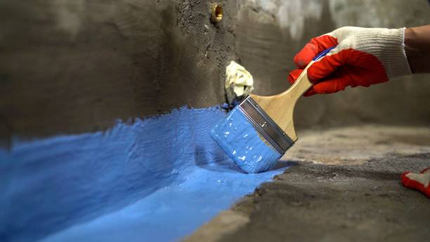 Commercial Wet Basement Repair project at a South Bloomingville, OH business property by SJ Waterproofing Pros